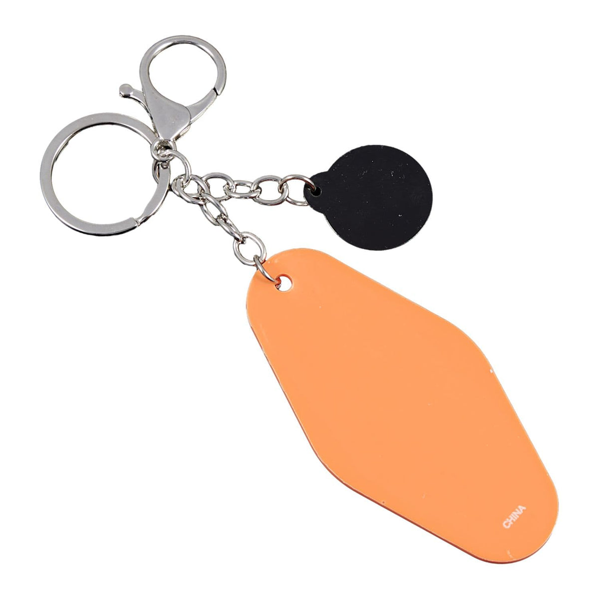 Retro Basketball Motel Keychain