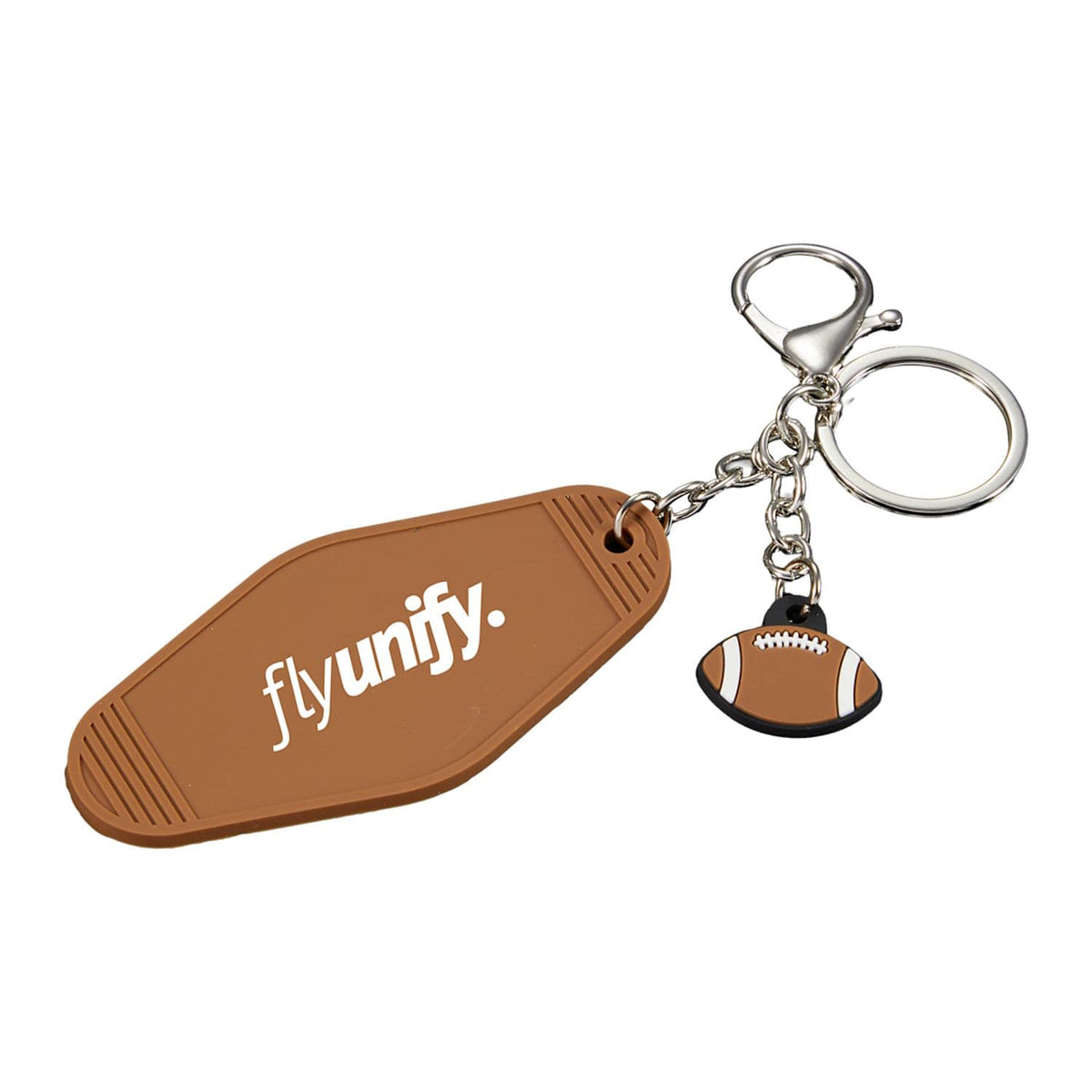 Retro Football Motel Keychain