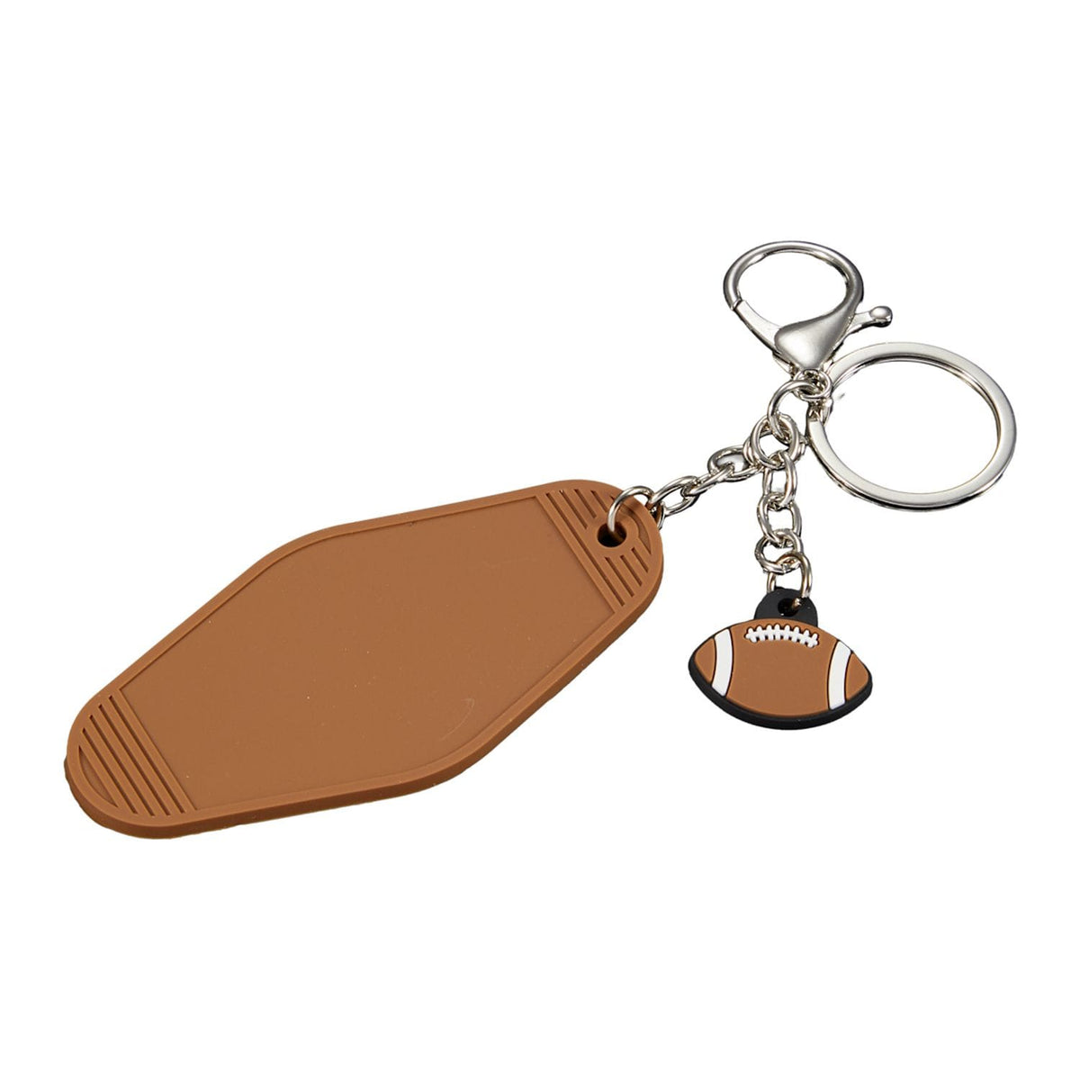 Retro Football Motel Keychain