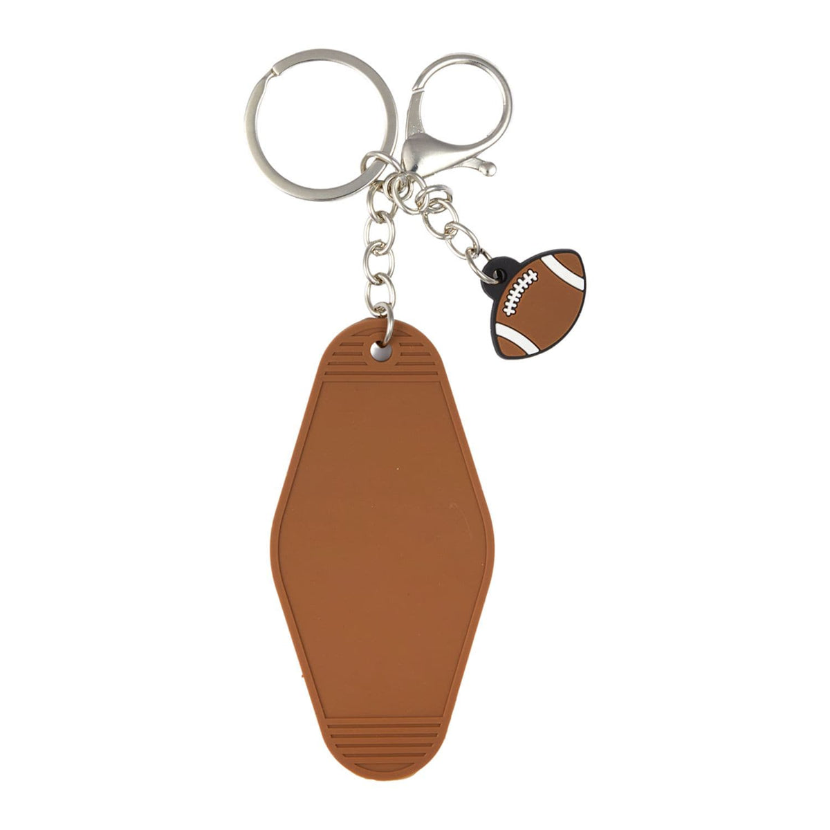 Retro Football Motel Keychain