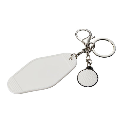 Retro Golf Motel Keychain