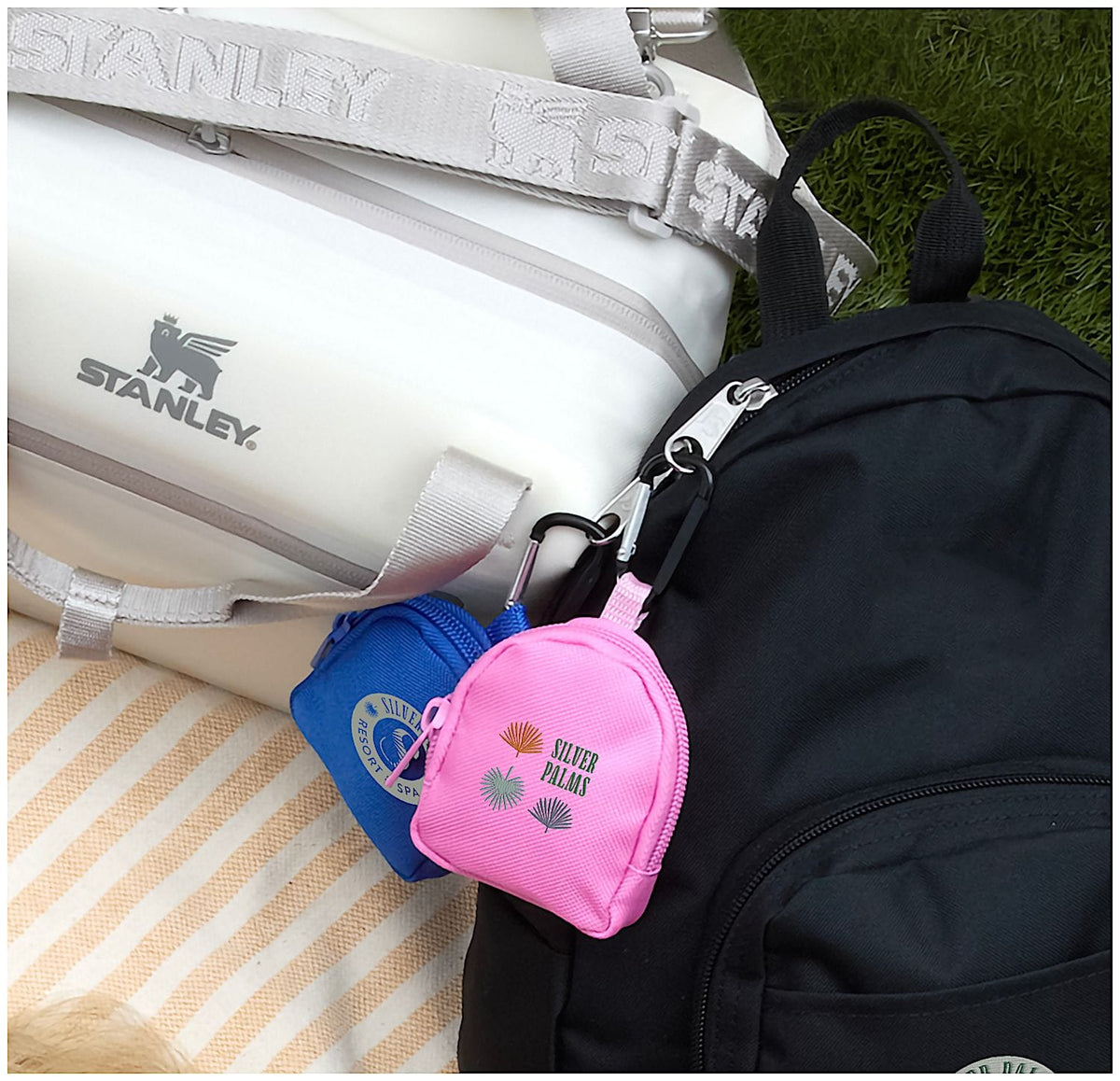 Mini Backpack Bag Charm