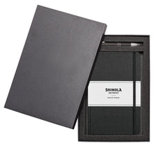 Shinola - Hardcover Journal/Clicker Pen Set