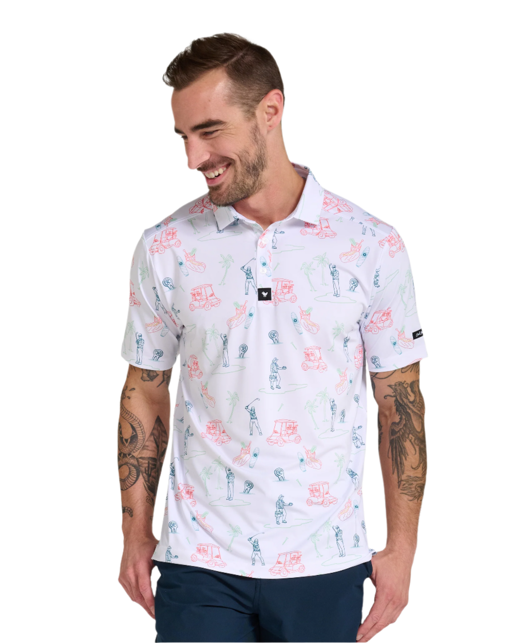 Bad Birdie - Men's The Necessities Polo