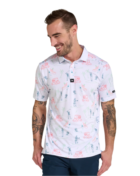 Bad Birdie - Men's The Necessities Polo