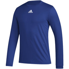 adidas Activewear XS / Team Royal Blue/White adidas - Men's Pregame BOS Long Sleeve Tee