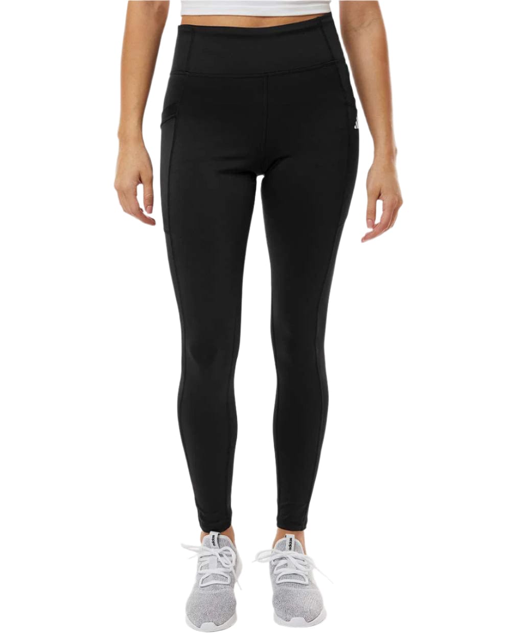 adidas Bottoms adidas - Women's Pocket Leggings w/ Contrast Logo