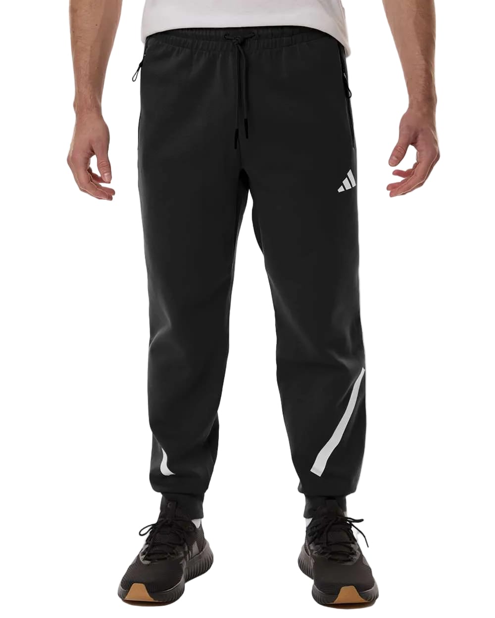 adidas Bottoms S / Black/White adidas - Men's Z.N.E Joggers