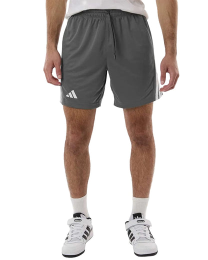 adidas Bottoms S / Team Grey Four adidas - Men's 3-Stripes 7" Shorts
