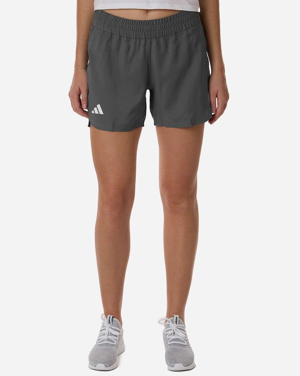 adidas Bottoms XS / Team Grey Four adidas - Women's D4T Woven 3" Shorts