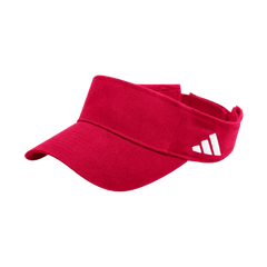 adidas Headwear Adjustable / Power Red adidas - Team Visor