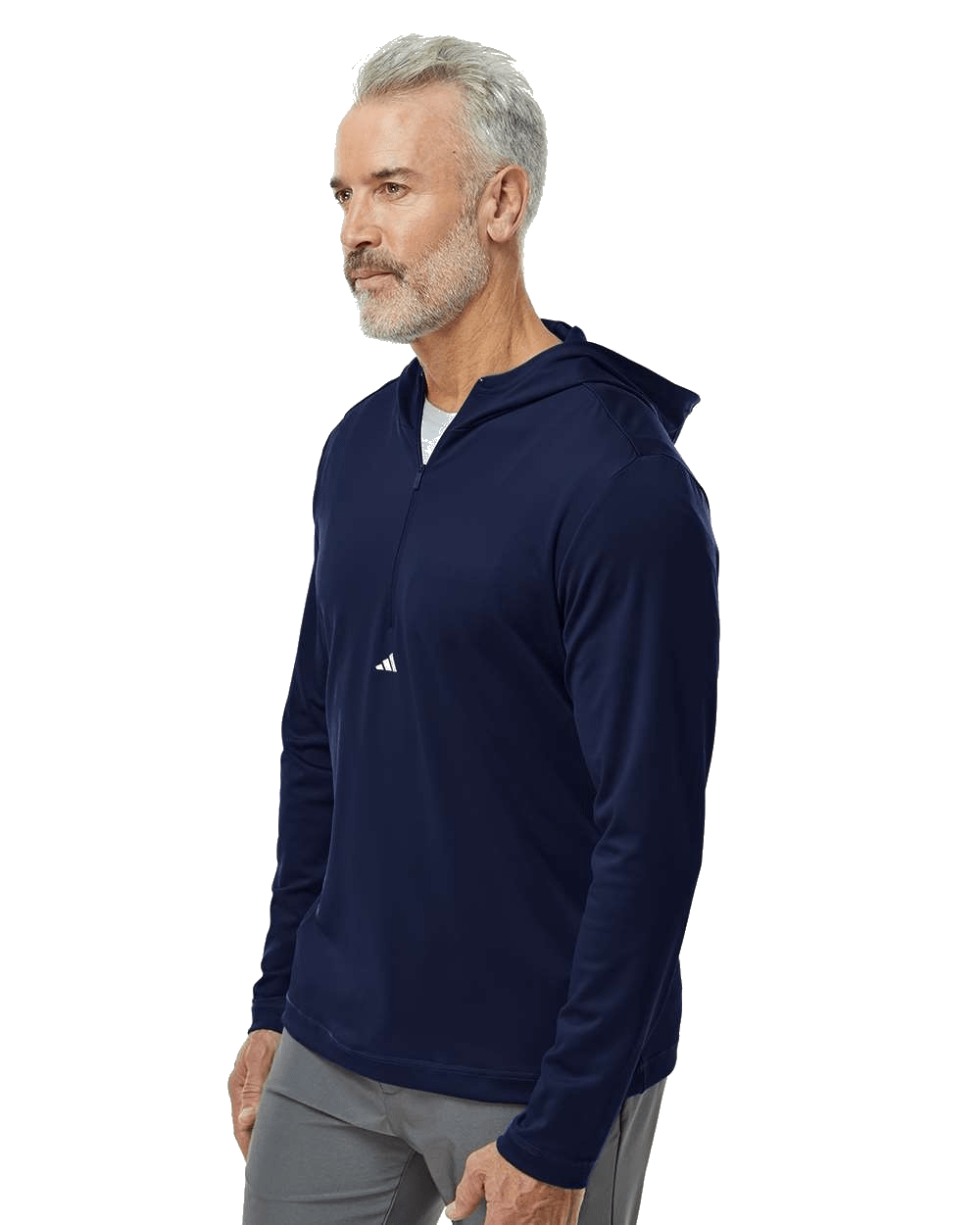 adidas Layering adidas - Men's Lightweight Performance 1/4-Zip Hooded Pullover