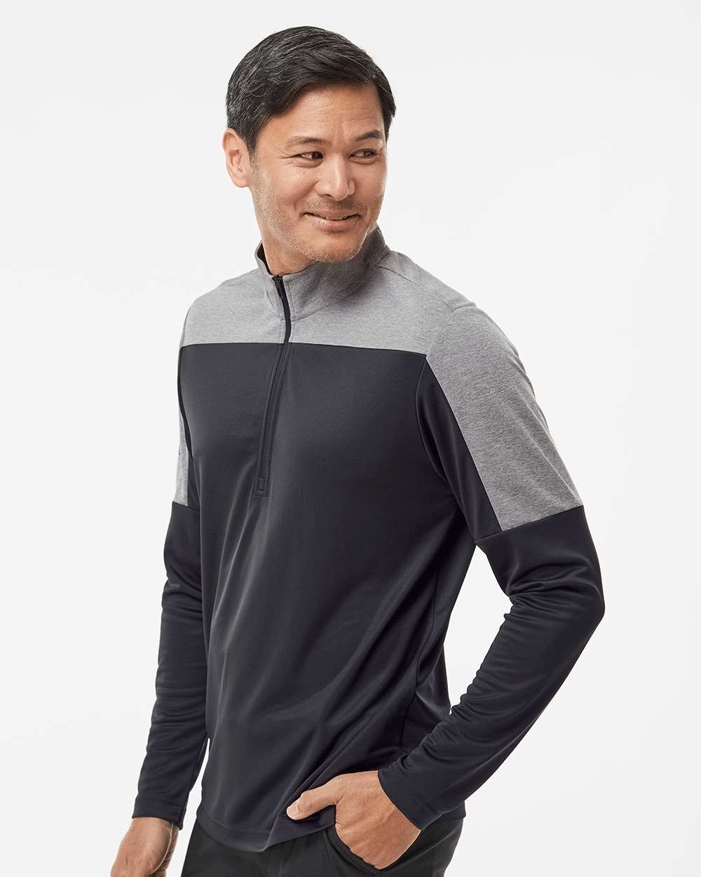 adidas Layering adidas - Men's Lightweight Quarter-Zip Pullover