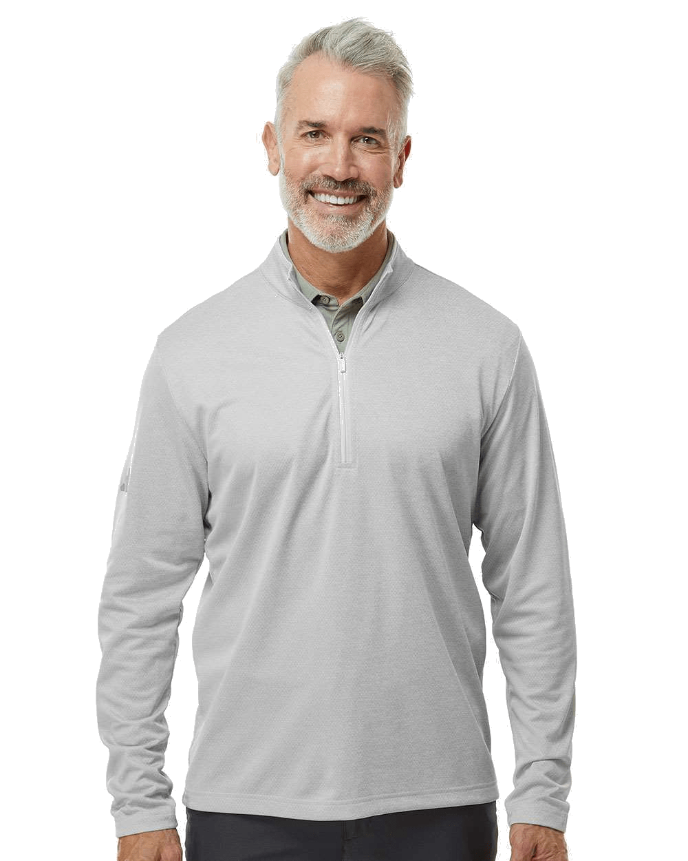 adidas Layering adidas - Men's Space Dyed 1/4-Zip Pullover