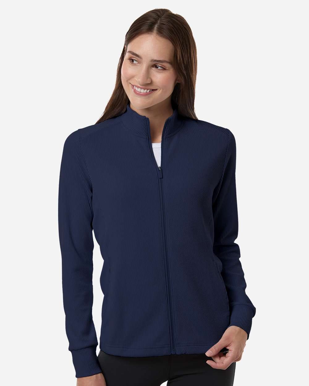 adidas Layering adidas - Women's Performance Textured Full-Zip Jacket