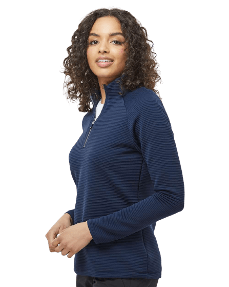 adidas Women s Space Quarter Zip Pullover Threadfellows
