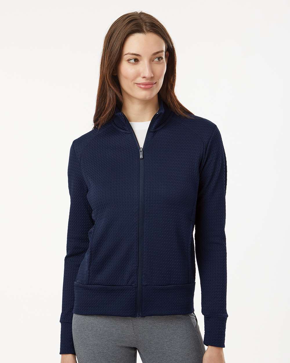 adidas Layering adidas - Women's Ultimate Textured Full-Zip Jacket