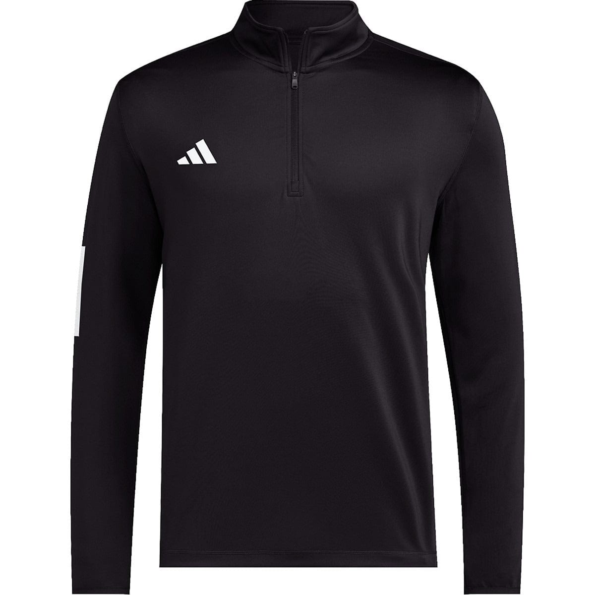 adidas Layering S / Black adidas - Men's 1/2-Zip Golf Jacket