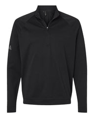 adidas Layering S / Black adidas - Men's Club Quarter-Zip Pullover