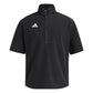 adidas Layering S / Black adidas - Men's Short Sleeve Quarter-Zip Pullover
