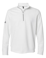 adidas Layering S / Core White adidas - Men's Space Quarter-Zip Pullover