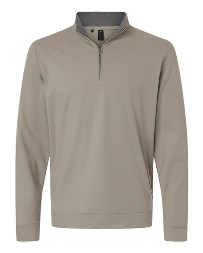 adidas Layering S / Putty Beige adidas - Men's Ultimate365 Classic Quarter-Zip Pullover