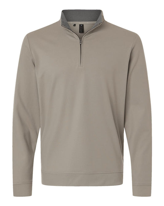 adidas Layering S / Putty Beige adidas - Men's Ultimate365 Classic Quarter-Zip Pullover