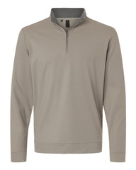 adidas Layering S / Putty Beige adidas - Men's Ultimate365 Classic Quarter-Zip Pullover