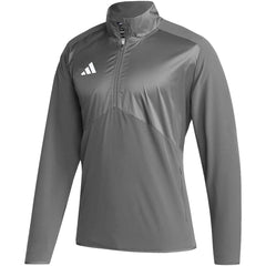 adidas Layering S / Team Grey Four adidas - Men's Sideline 1/4-Zip Woven Pullover