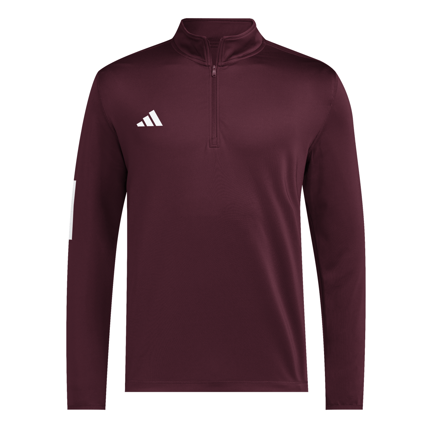 adidas Layering S / Team Maroon adidas - Men's 1/2-Zip Golf Jacket