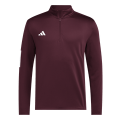 adidas Layering S / Team Maroon adidas - Men's 1/2-Zip Golf Jacket