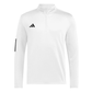adidas Layering S / White adidas - Men's 1/2-Zip Golf Jacket