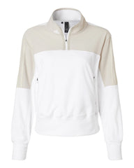 adidas Layering XS / Alumina adidas - Women's Fleece Quarter-Zip Pullover