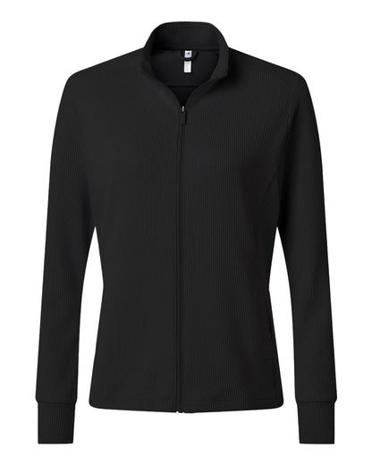 adidas Layering XS / Black adidas - Women's Performance Textured Full-Zip Jacket