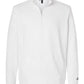 adidas Layering XS / Core White adidas - Men's Elevated Fleece Quarter-Zip Pullover