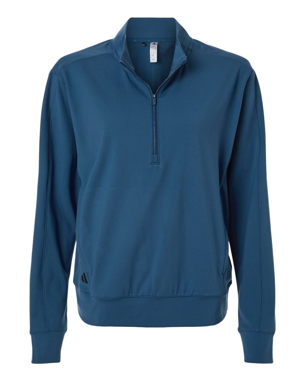 adidas ネイビー クロップドジャージ s adidas - Women's Ultimate365 Textured 1/4-Zip Pullover – Threadfellows