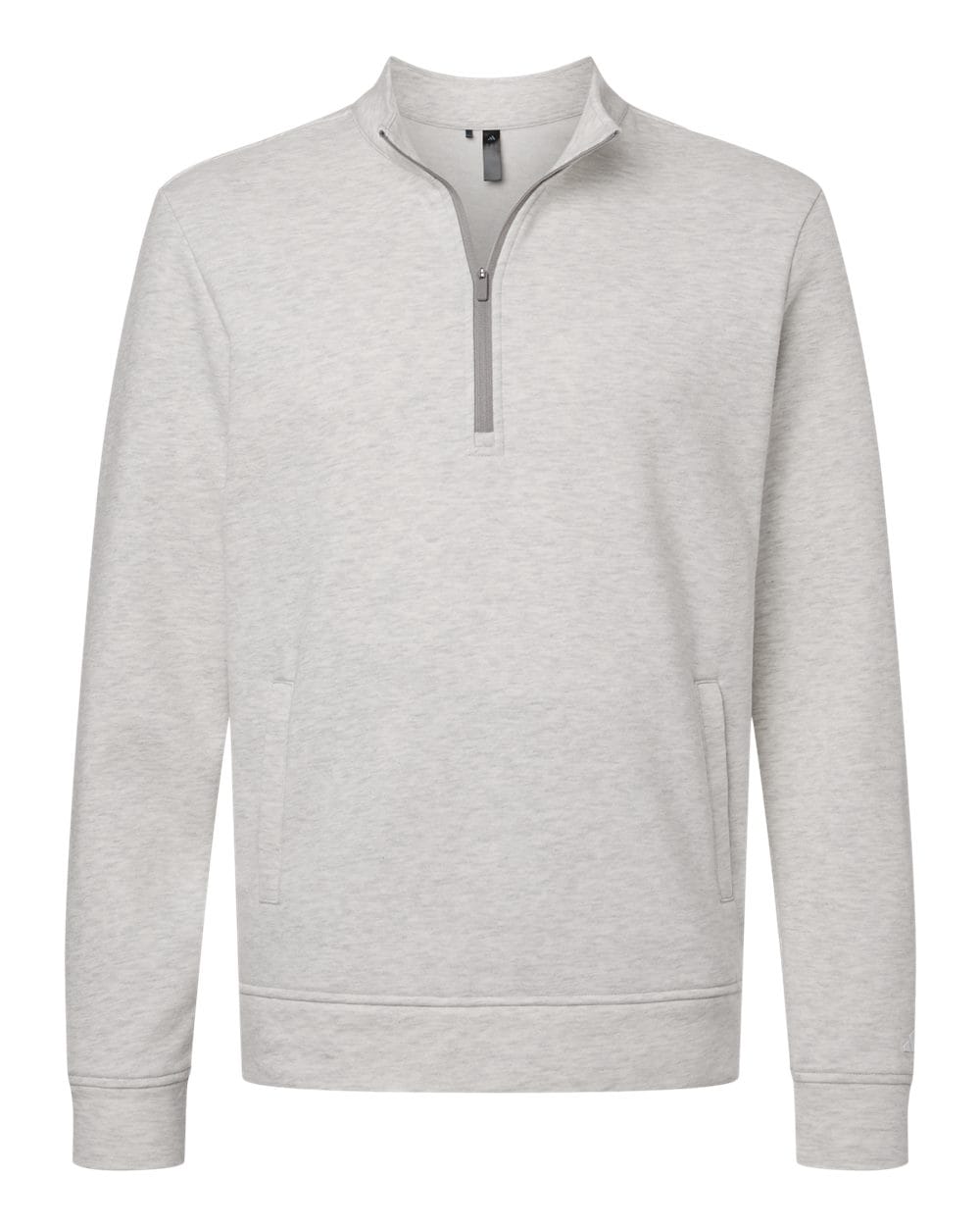 adidas Layering XS / Medium Grey Heather adidas - Men's Elevated Fleece Quarter-Zip Pullover