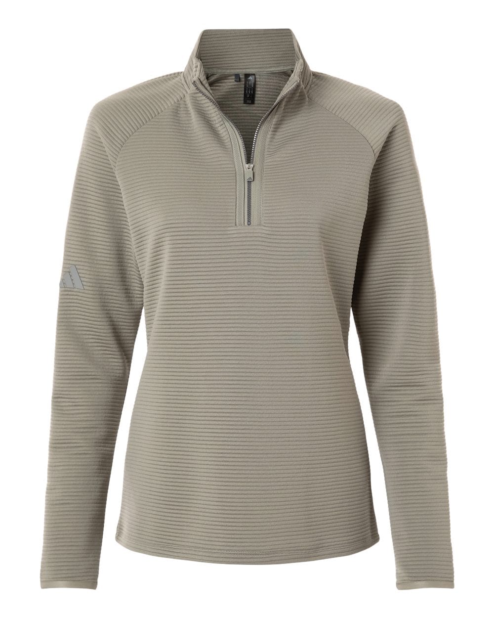 adidas Layering XS / Silver Pebble adidas - Women's Space Quarter-Zip Pullover