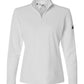 adidas Layering XS / White adidas - Women's Lightweight Quarter-Zip Pullover