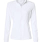 adidas Layering XS / White adidas - Women's Performance Textured Full-Zip Jacket