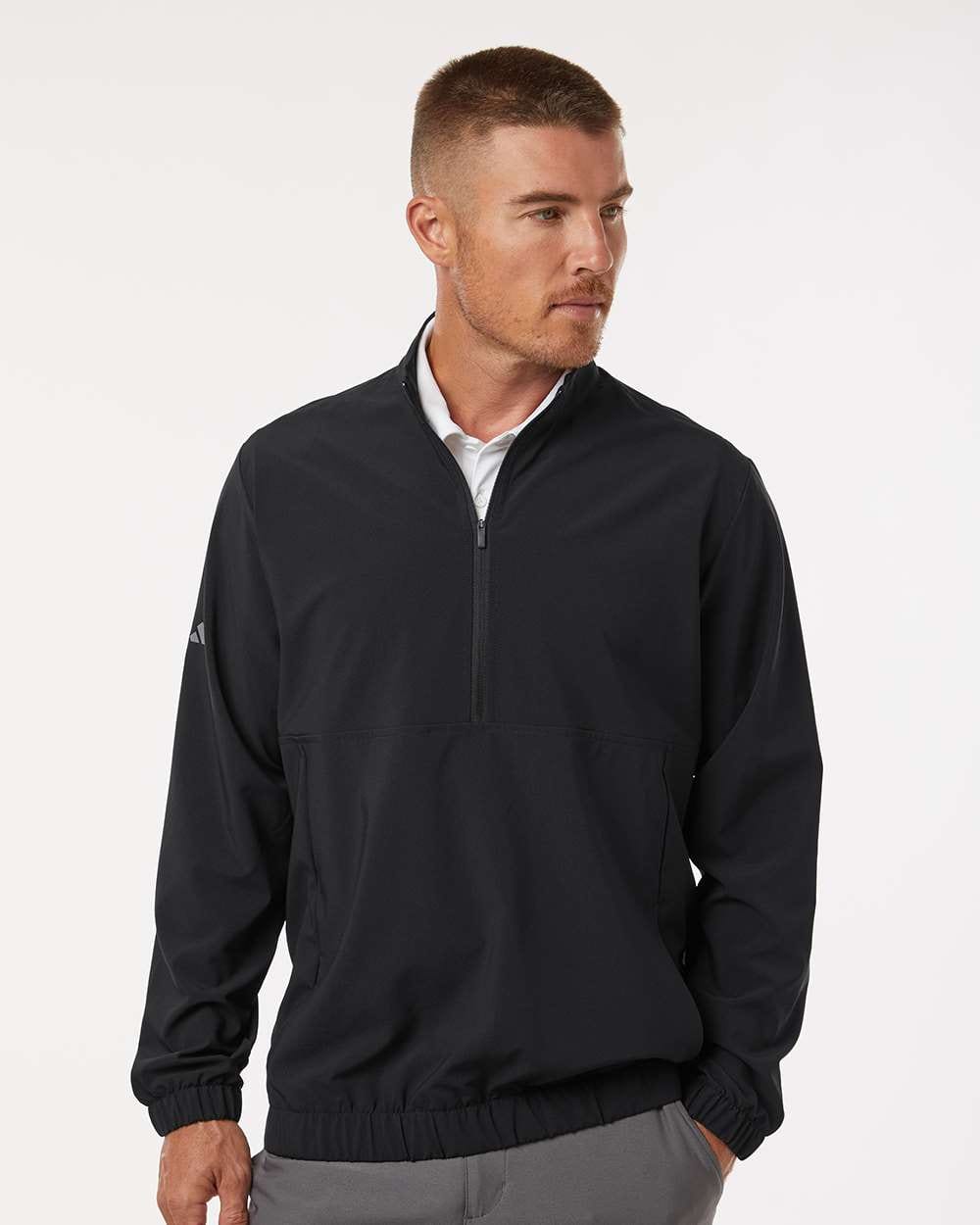 adidas Outerwear adidas - Men's Woven Half-Zip Pullover