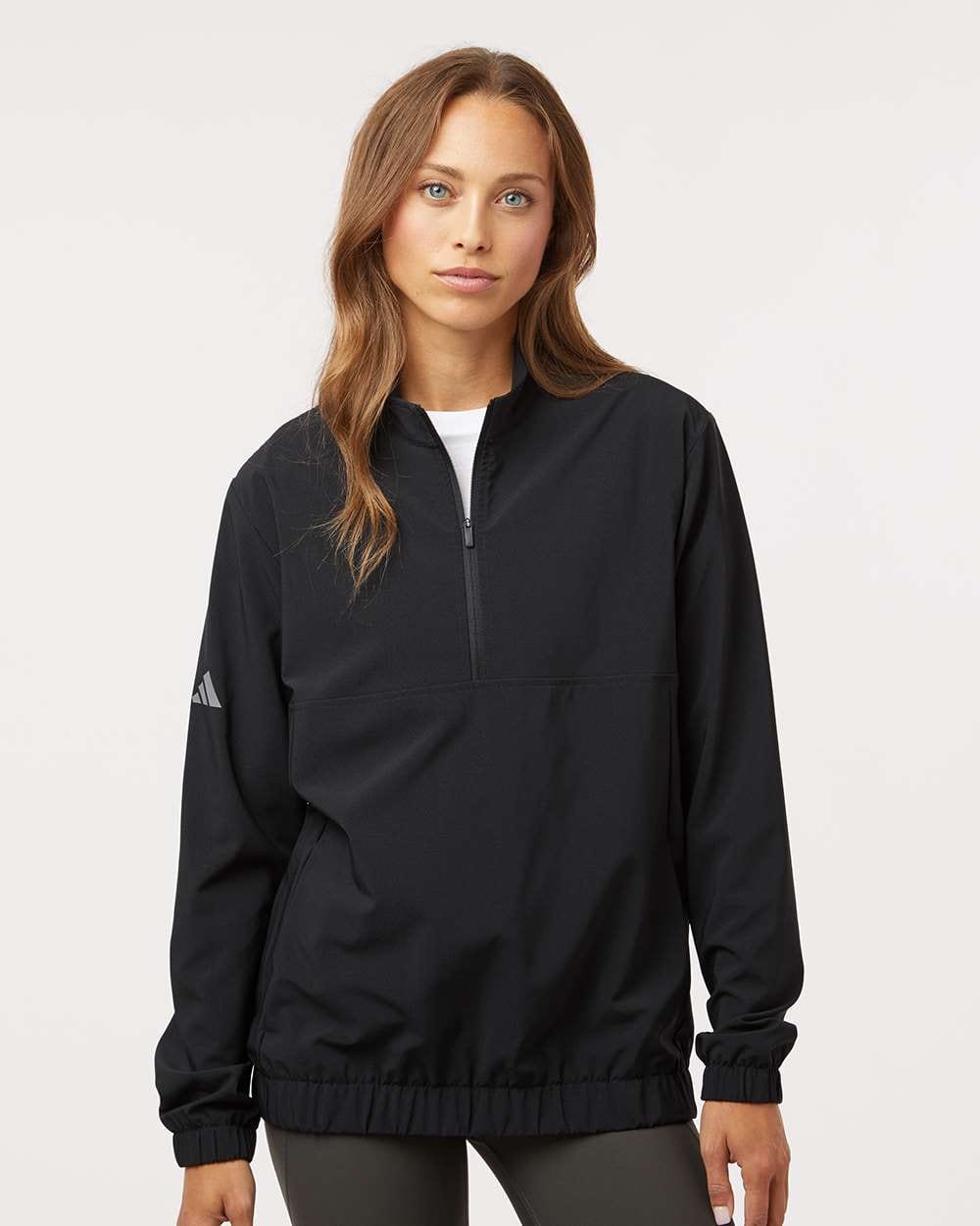 adidas Outerwear adidas - Women's Woven Half-Zip Pullover