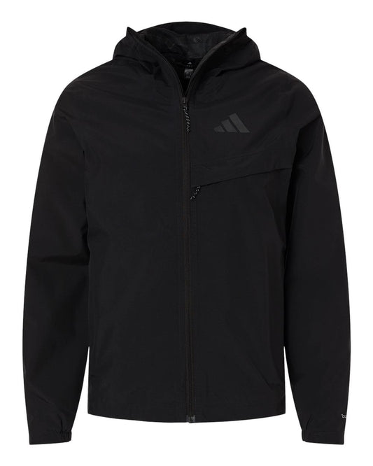 adidas Outerwear S / Black adidas - Men's TERRE MULTI 2-Layer Climaproof Rain Jacket