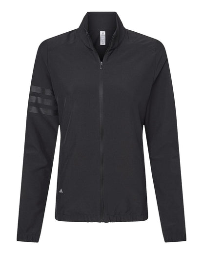 adidas Outerwear XS / Black/Black adidas - Women's 3-Stripes Jacket