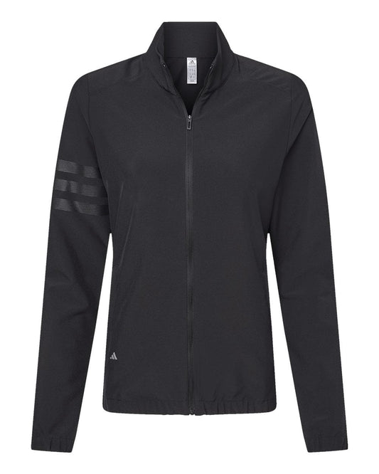 adidas Outerwear XS / Black/Black adidas - Women's 3-Stripes Jacket