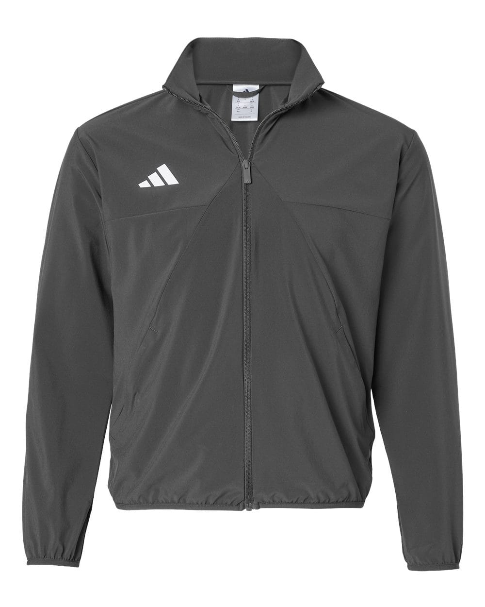 adidas Outerwear XS / Team Grey Four/White adidas - Women's TIRO Woven Full-Zip Track Jacket