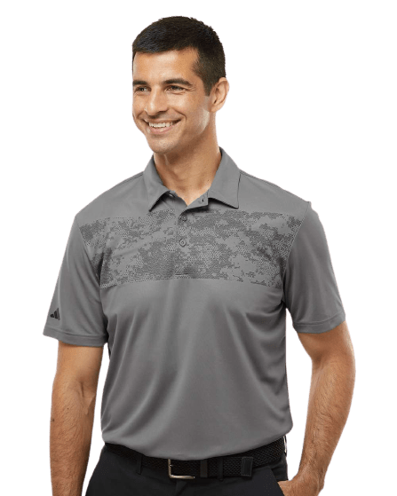 adidas Polos adidas - Men's Camo Chest Print Polo