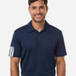 adidas Polos adidas - Men's Performance 3-Stripes Climacool Polo
