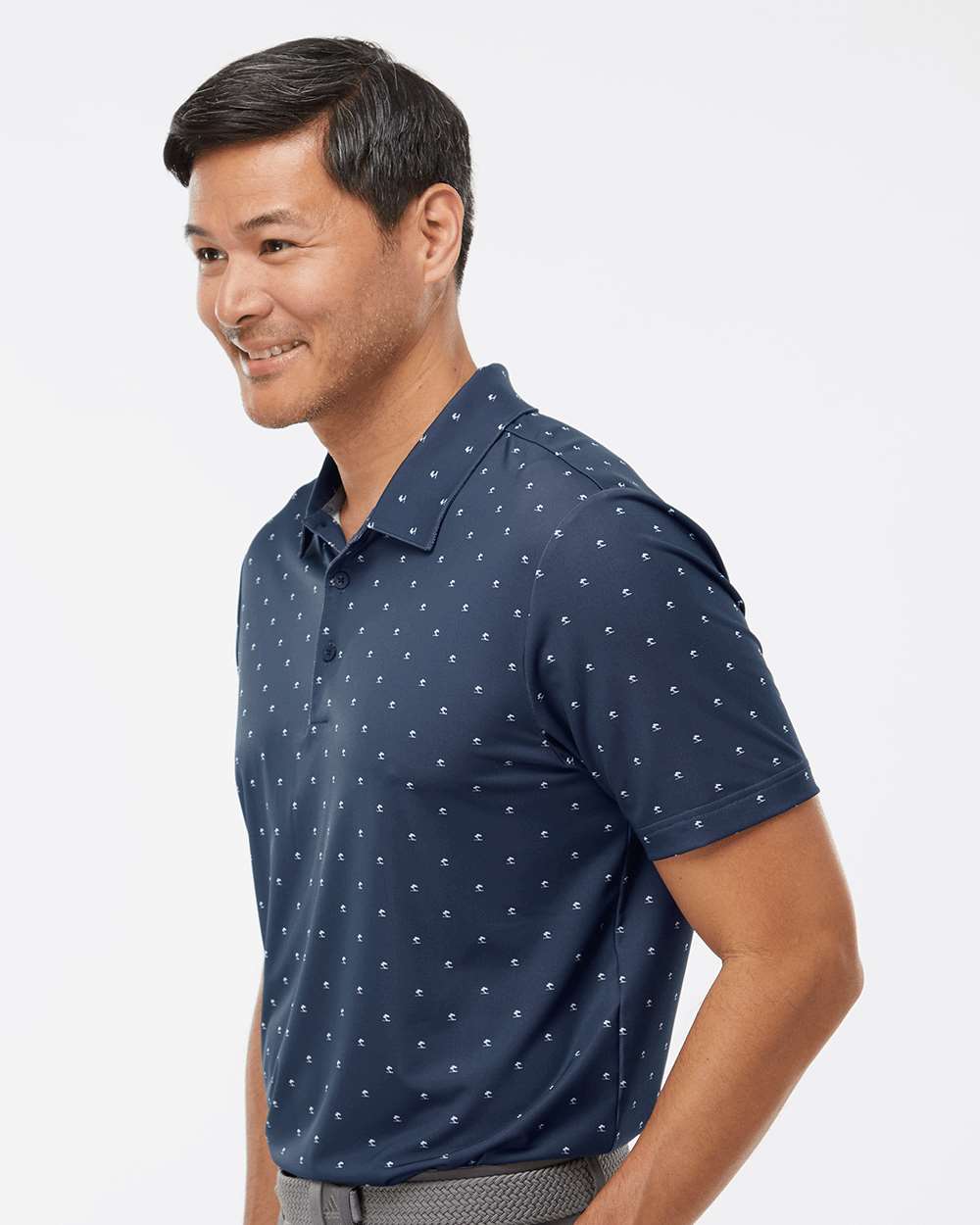 adidas Polos adidas - Men's Pine Tree Golf Polo