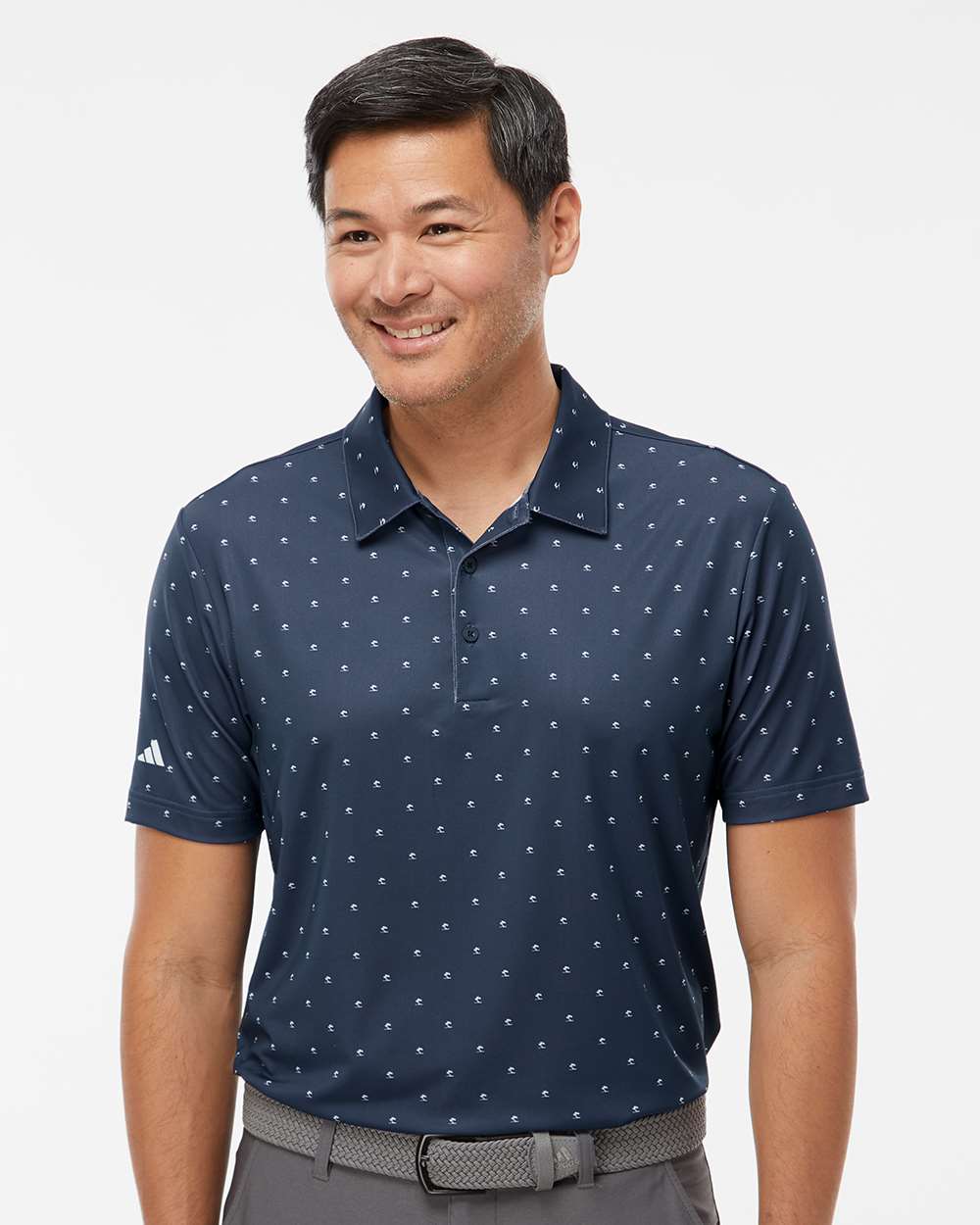 adidas Polos adidas - Men's Pine Tree Golf Polo